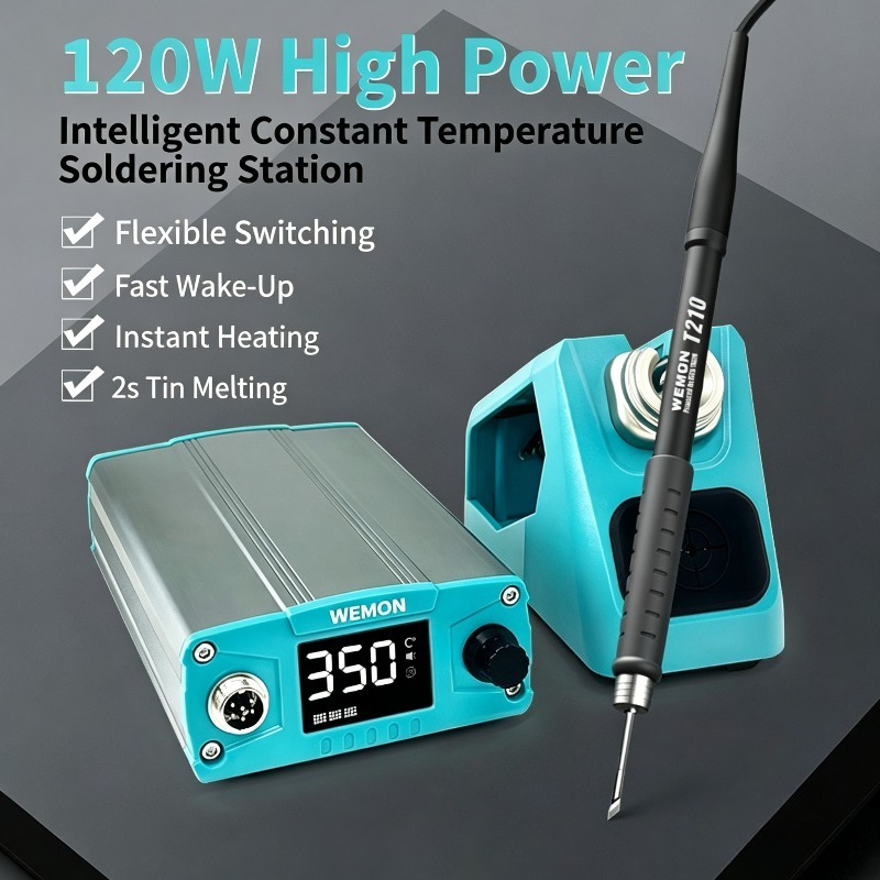 Power Tools Toolstation - Stacja lutownicza 120W o wysokiej mocy