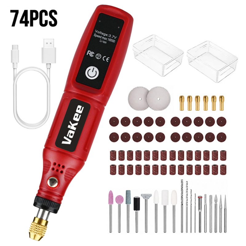 Power Tools Jack - Bezprzewodowy narzędzie rotacyjne Vakee 15CM Mini