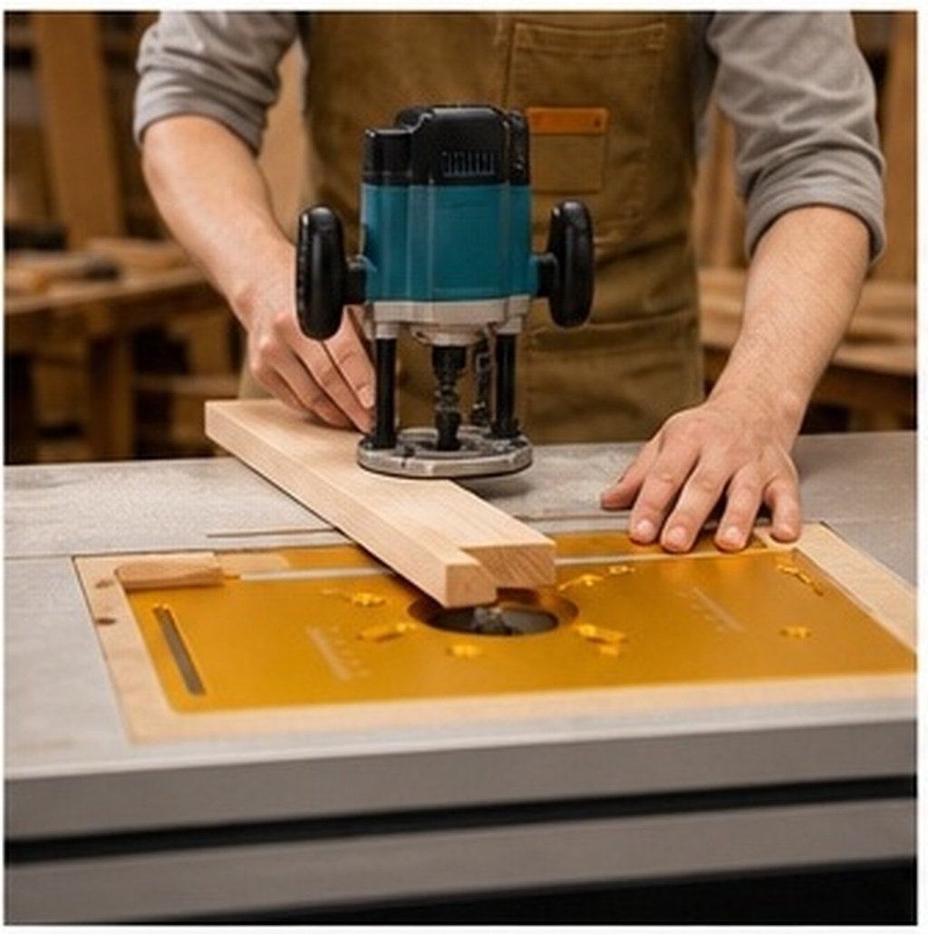 Router Trim Base - 1 zestaw – aluminiowa płyta montażowa