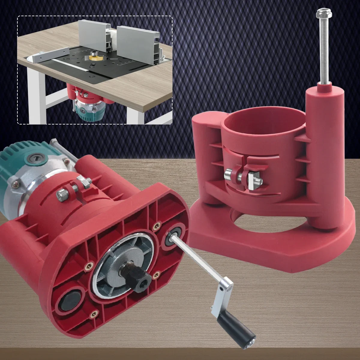 Precyzyjny podnośnik routera - – Router Trim Base recenzja i cena