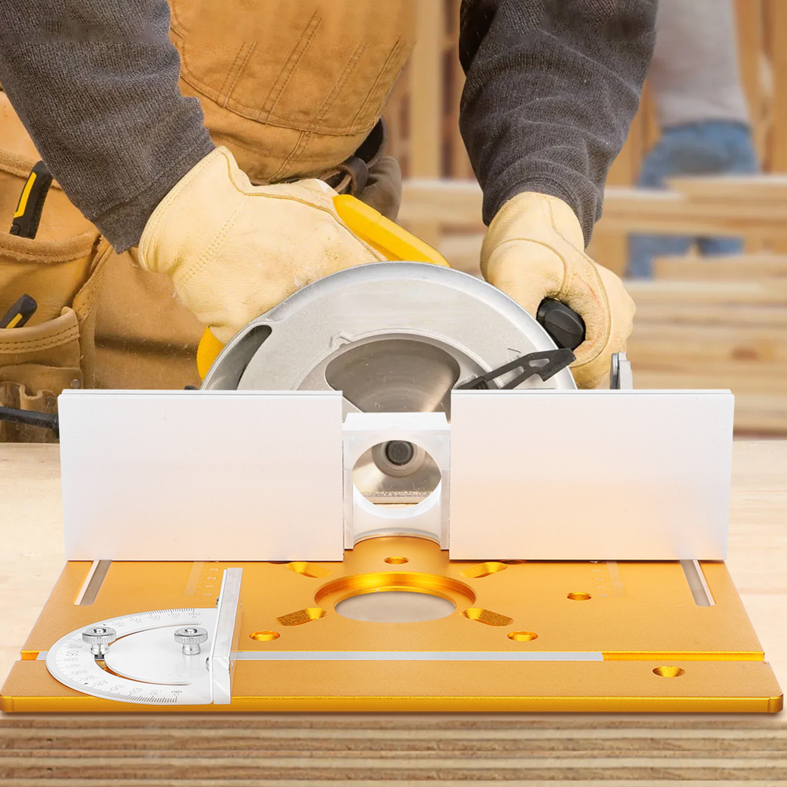 1 zestaw – aluminiowa płyta mo – Router Trim Base recenzja i cena