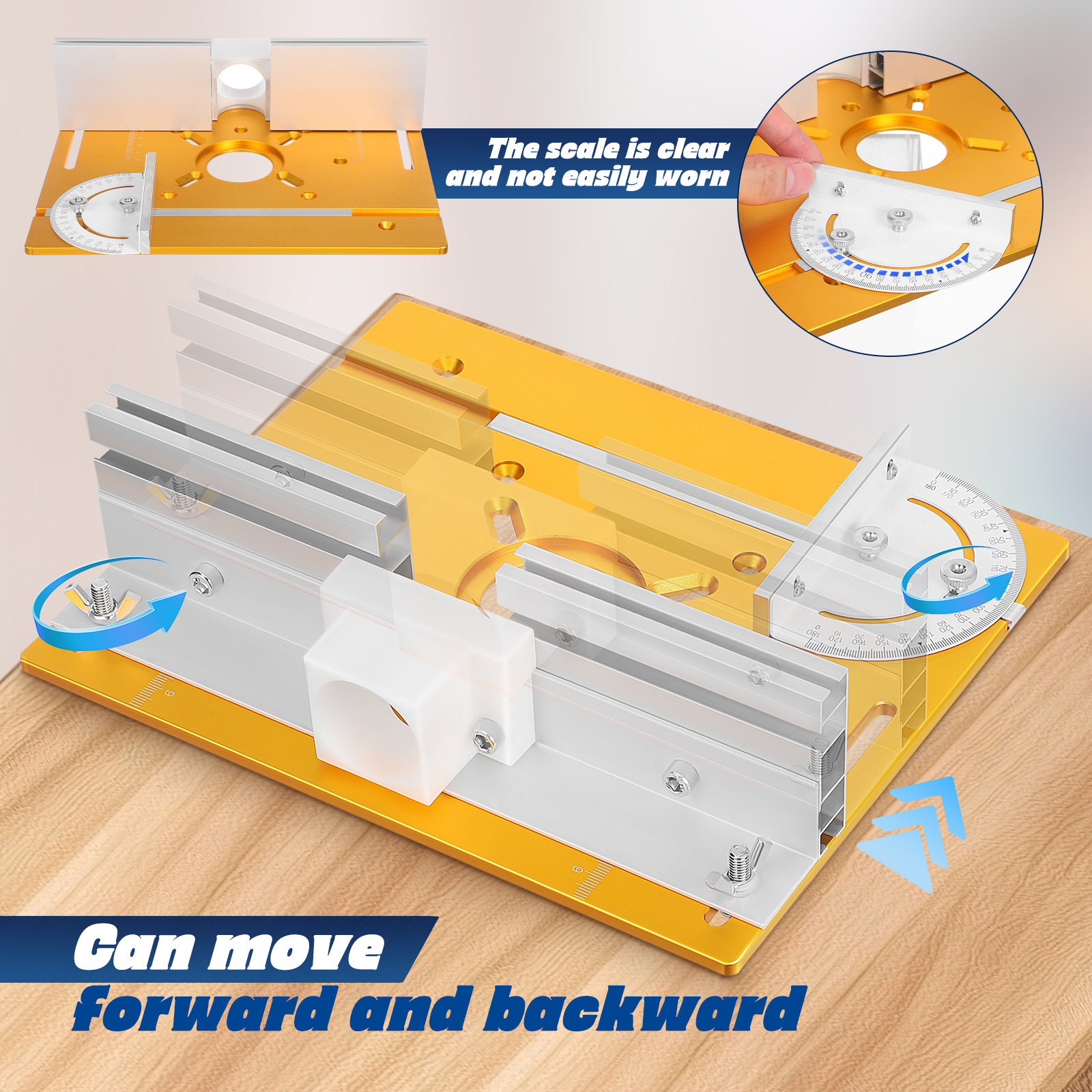 1 zestaw – aluminiowa płyta mo – Router Trim Base recenzja i cena