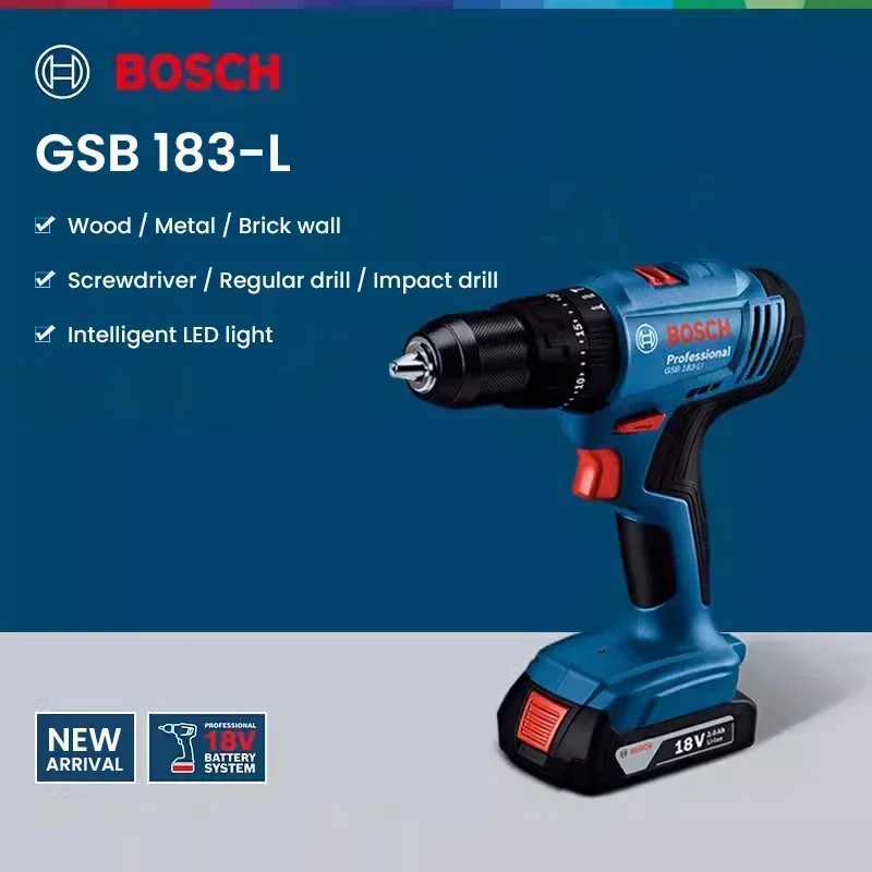 Bosch GSB183-LI – akumulatorow – Power Tools Jack recenzja i cena