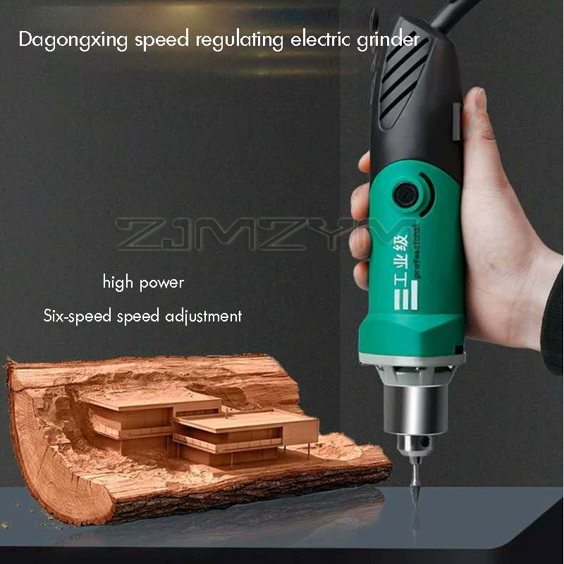 6-stopniowa, regulowana prędko – Power Tools Jack recenzja i cena